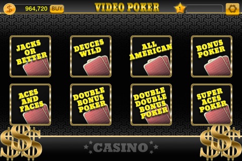 Video Poker VIP (Amercian Casino Style!) screenshot 2