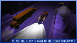 zombie highway traffic rider – best car racing and apocalypse run experience iphone screenshot 1