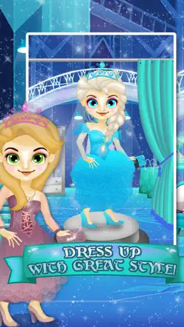Game screenshot Ice Princess Wedding Salon - christmas make-up spa games for girls! hack