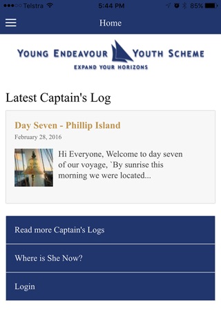YEYS Captains Log screenshot 2