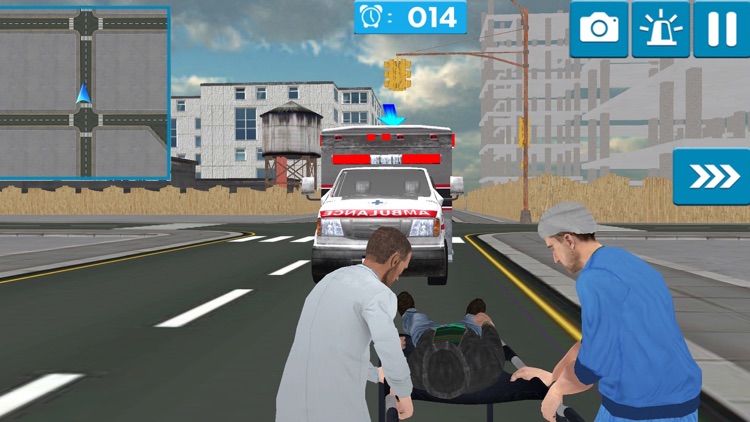 Ambulance Driver 3D Simulator Parking