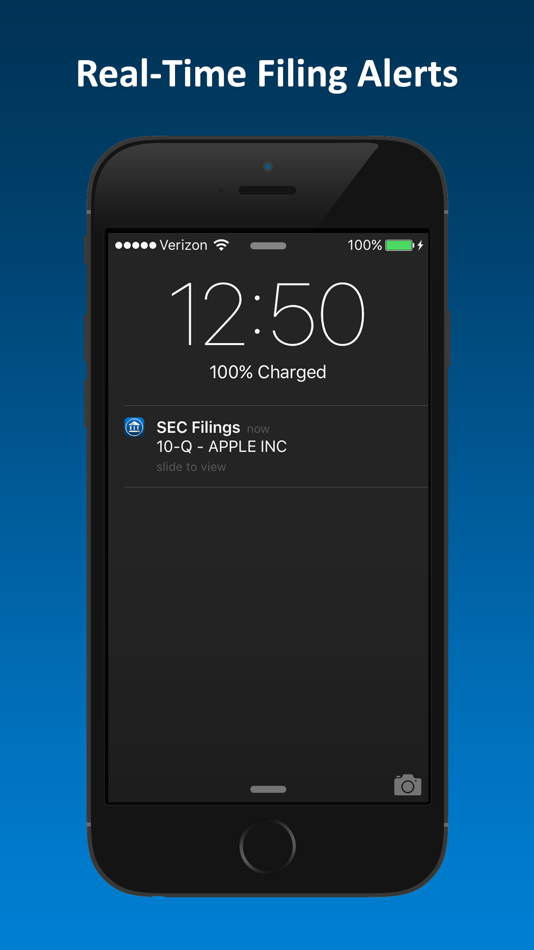 SEC Filing Alerts - 1.0 - (iOS)