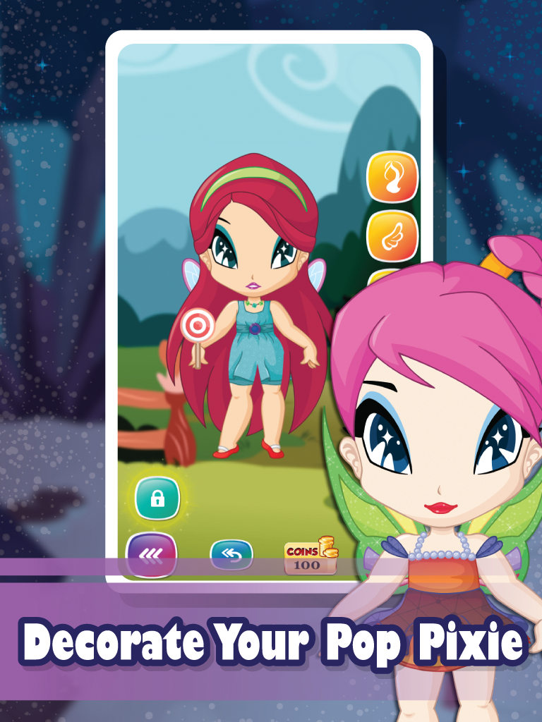 Pop Pixie Dress Up : High Princess Fairy Tale Girl