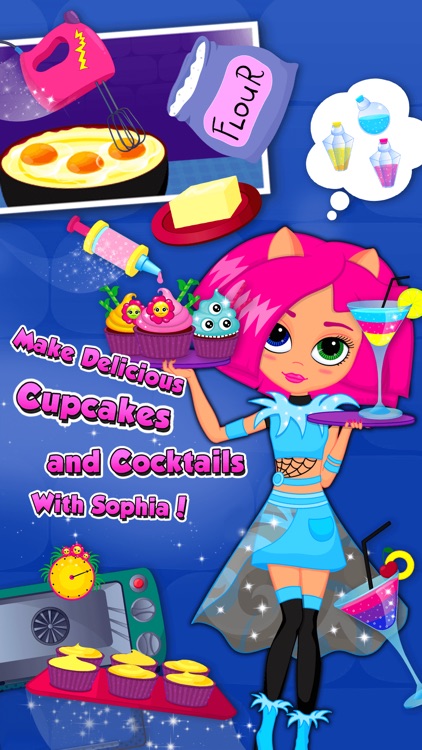 Monster Sisters Fashion Party - Crazy Makeup, Dress Up & Hair Salon screenshot-4