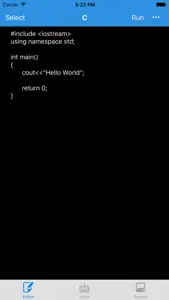 Online Console Compiler screenshot #1 for iPhone