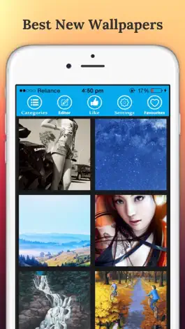 Game screenshot Pikoo - Retina phone display wallpapers and vibrant beautify editor apk