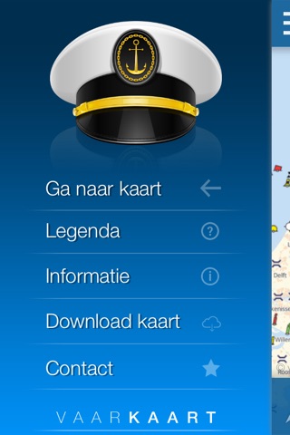 Vaarkaart Nederland screenshot 2