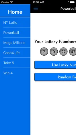 Game screenshot NY Lotto & Powerball apk