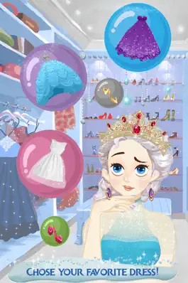 Game screenshot Ice Princess - Frosty Makeup and Dress Up Salon Girls Game apk