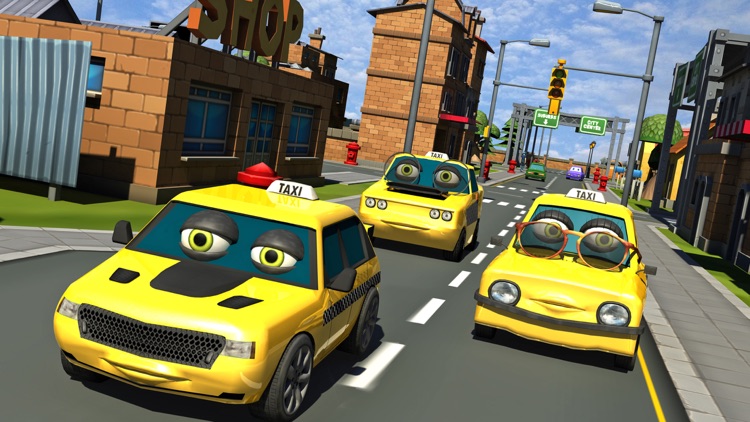 Crazy Mad Taxi Car City Driver