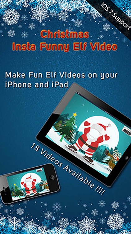 Christmas Insta Funny Elf Video - Make Fun Dancing Holiday Videos with Friends Pics