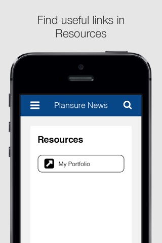 Plansure News screenshot 2