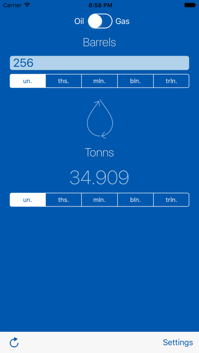 Screenshot #2 pour Oilcalc
