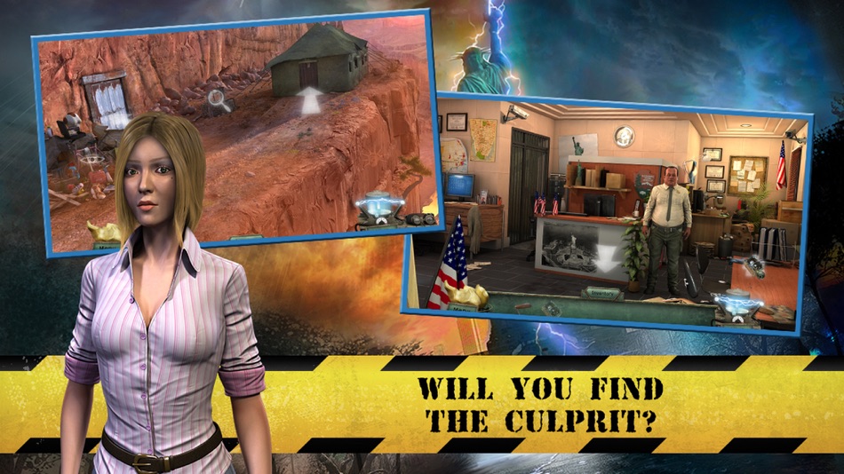 #5. Statue of Liberty - The Lost Symbol - A hidden object Adventure (iOS) By: Microids