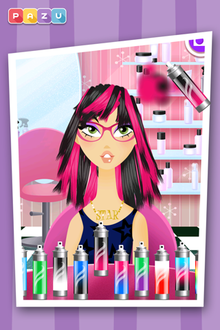 Girls Hair Salon - Hair Style & Makeover Game for Kids, by Pazu screenshot 3