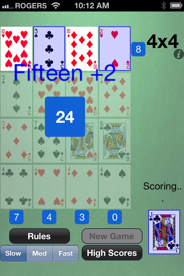 Cribbage Square - Solitaire screenshot 2