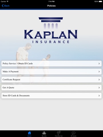 Kaplan Insurance Agency HD screenshot 4