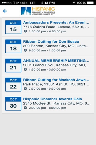 Hispanic Chamber Kansas City screenshot 4