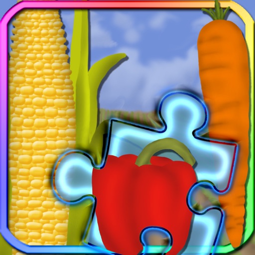 Vegetables Puzzles Preschool Learning Experience Game icon