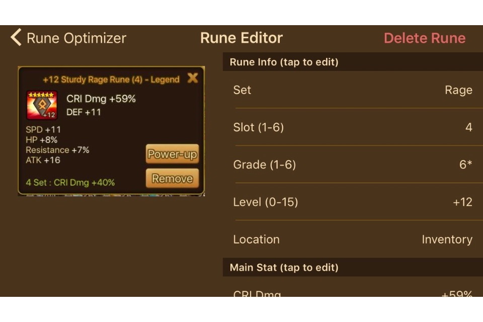 Rune Exporter for Summoners War screenshot 3