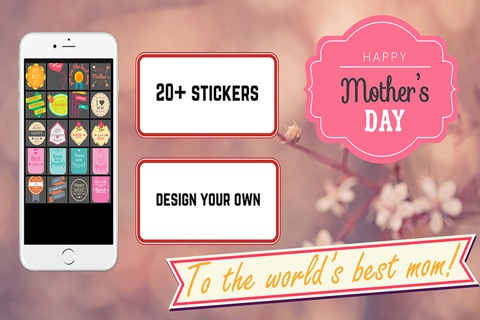 Happy Mother's Day: Photo Frames & Stickers screenshot 2