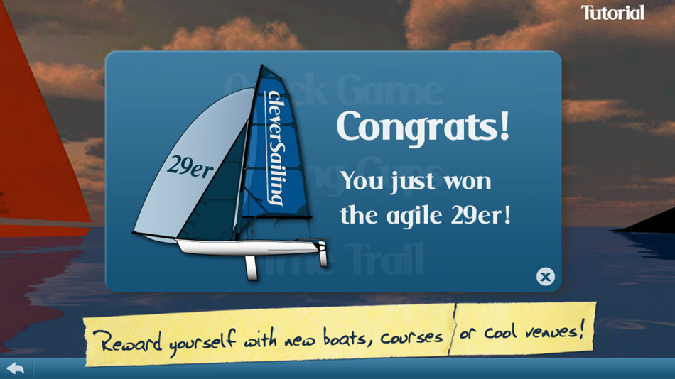 #5. CleverSailing Lite - Sailboat Racing Game (iOS) 由: Christoph Gogolin