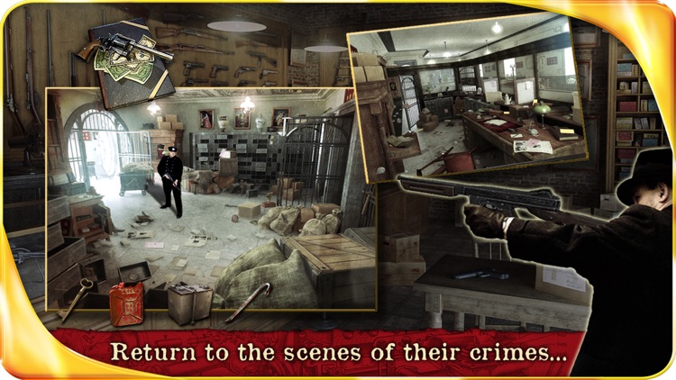 Public Enemies : Bonnie & Clyde – Extended Edition - A Hidden Object Adventure screenshot-3