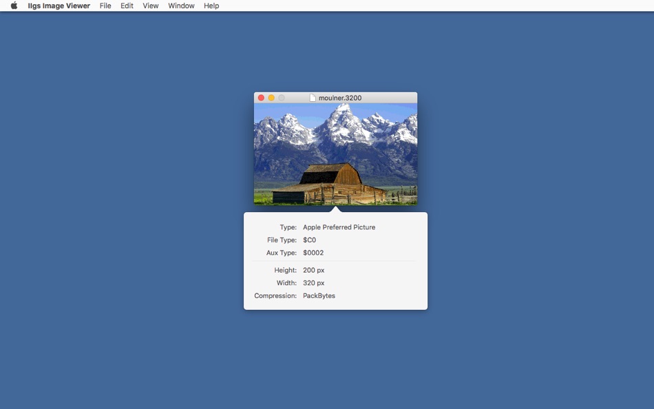 #2. IIgs Image Viewer (macOS) 由: Kelvin Sherlock