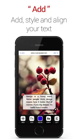 Game screenshot Create Quote - Add Typographic Splendor in Your Trip Pics or Other Images  . hack