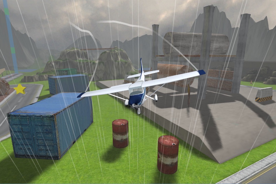 Airdroid 3D : Airplane RC Flight Simulator screenshot 2