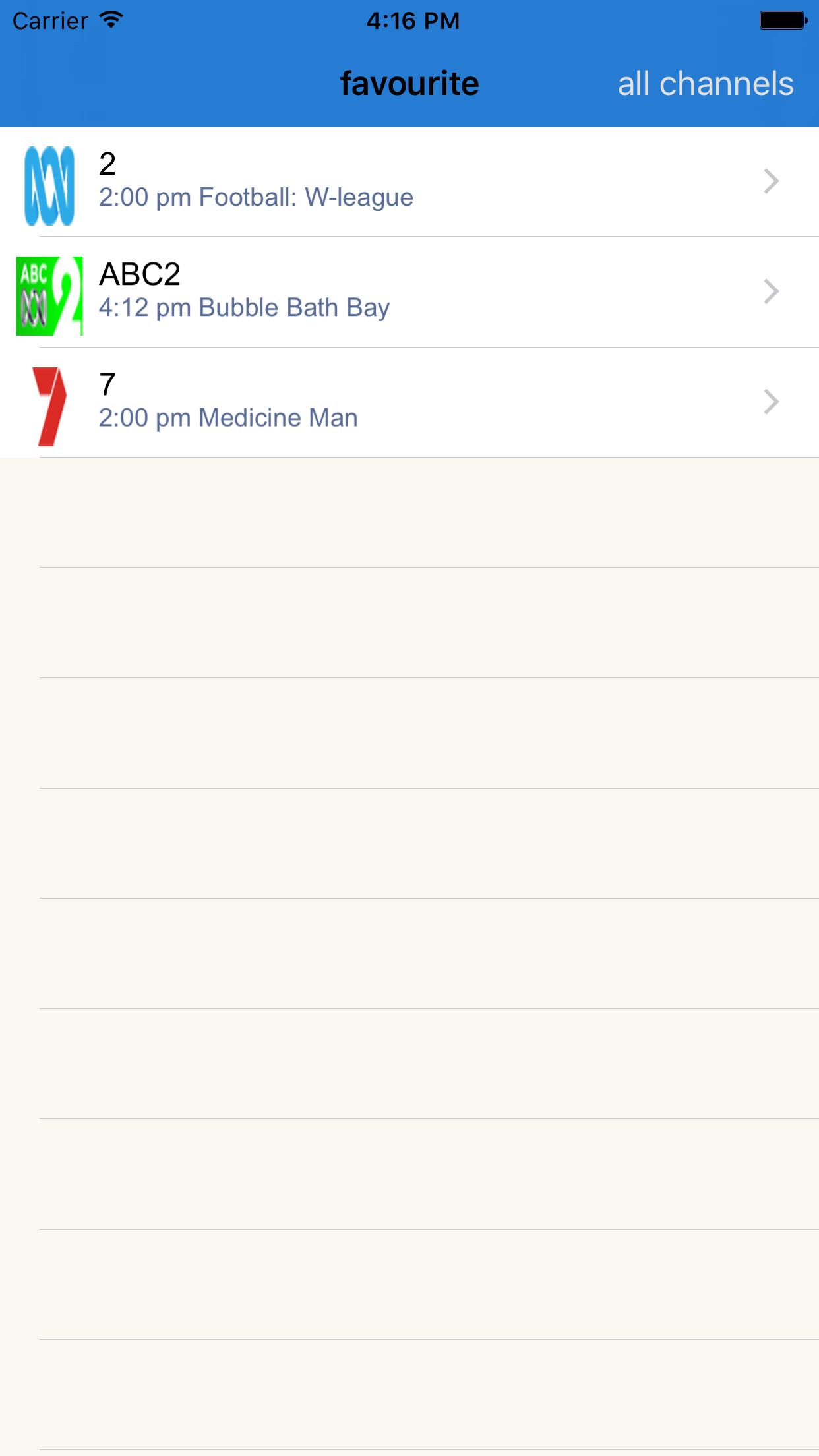 Australia's TV Guide screenshot 4