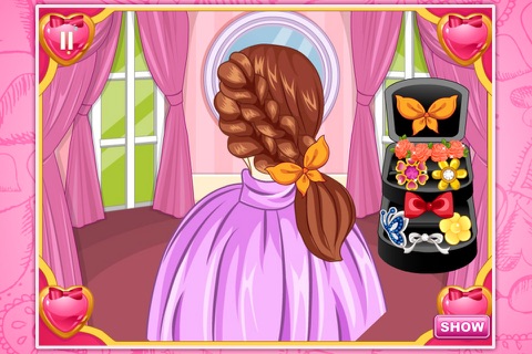 Princess hair design 2 !!! screenshot 4