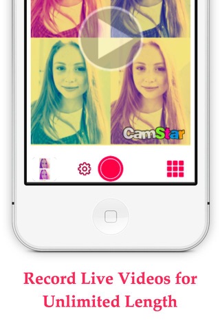 CamStar - Free Selfie Photo Effects for FB, PS Instagram & Snapchat screenshot 3