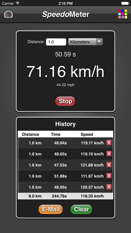 Speedometer App