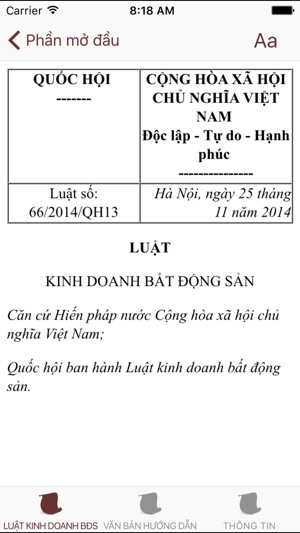 Luật Kinh Doanh Bất Động Sản 2014