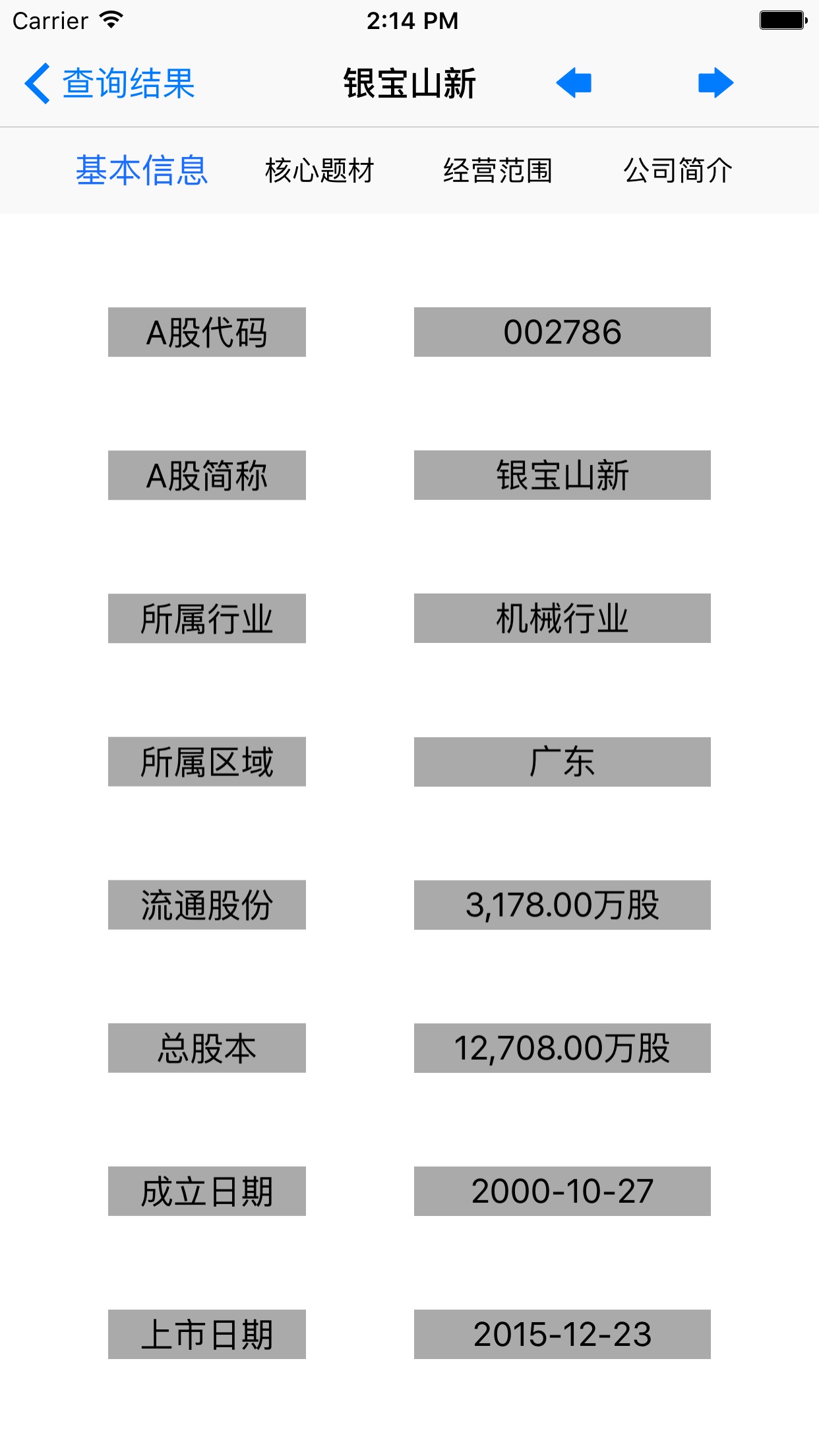 Screenshot 4 of 上市公司手册Pro-专业的股票分析工具