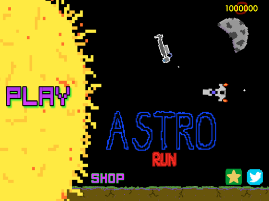 Screenshot #4 pour Astro Run -- Space Race and Levels