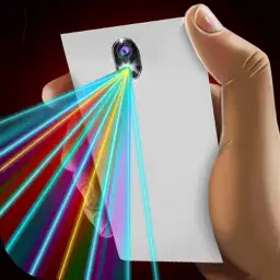 Laser 100 Beams Fun Joke app icon