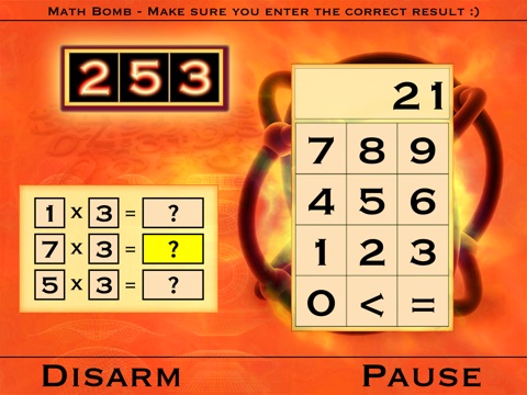 Math Bomb screenshot 2