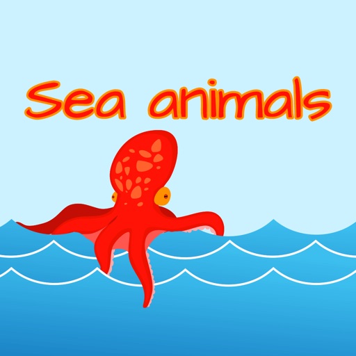 Sea Animals Theme Puzzle Game & Spell Checker