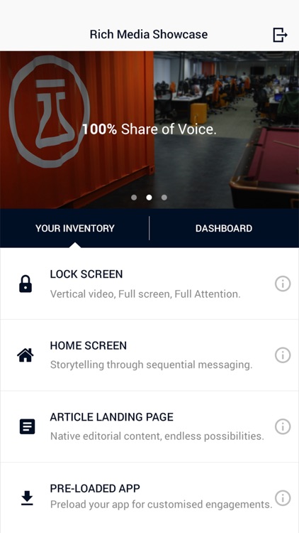 Handy Rich Media Showcase