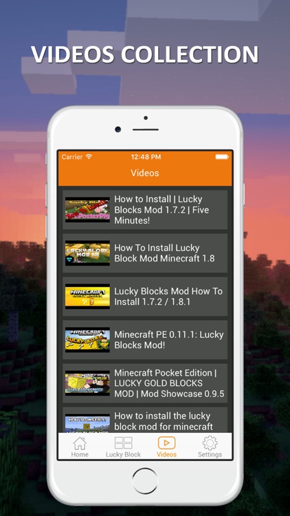 Lucky Block Mod for Minecraft PC