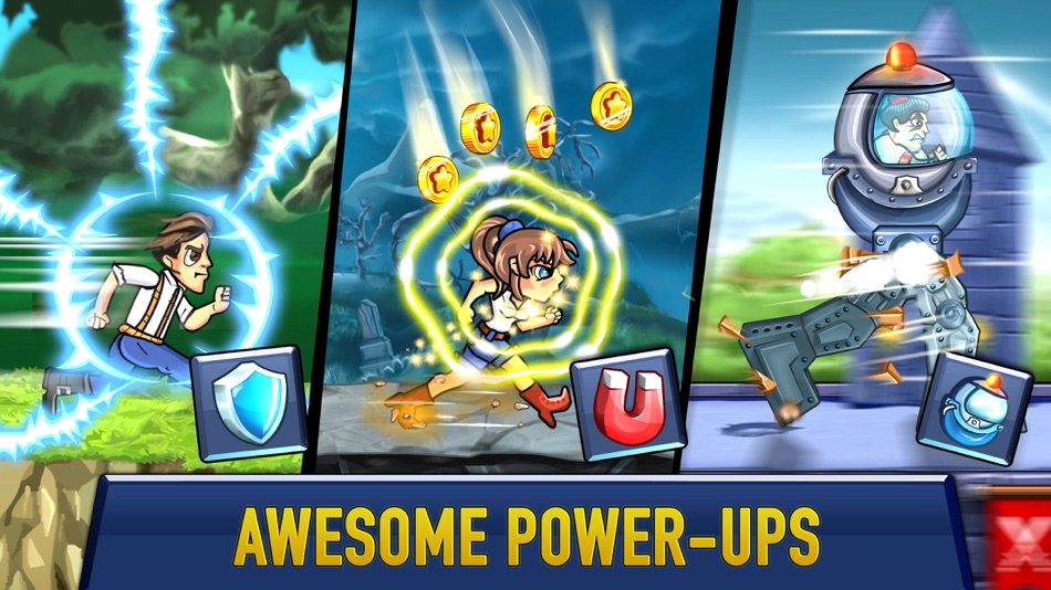#1. Action Heroes - Running Game (iOS) Podle: RV AppStudios LLC