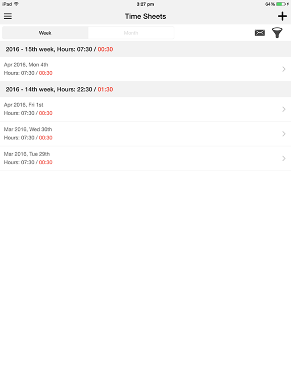 Screenshot #4 pour JLJ Time Sheets