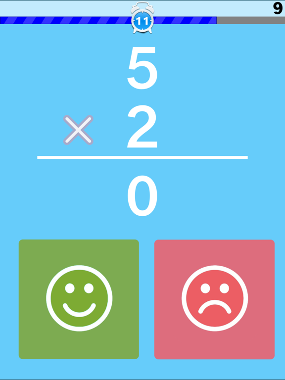 Screenshot #5 pour A Basic Maths Multiplication Tables for Kids - Train Your Brain