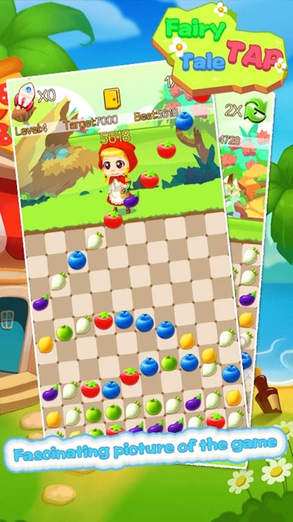 Fairy Tale Tap-The world's most free-style fairy crazy wayward simple action to eliminate small game