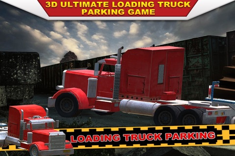 Loader Truck Parking 3D Game screenshot 4