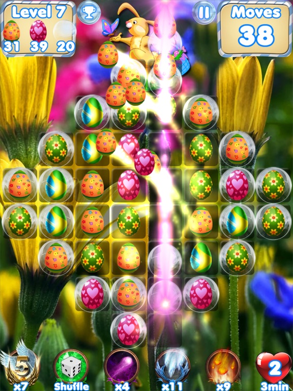 Screenshot #5 pour Easter Egg Games - Hunt candy and gummy bunny for kids