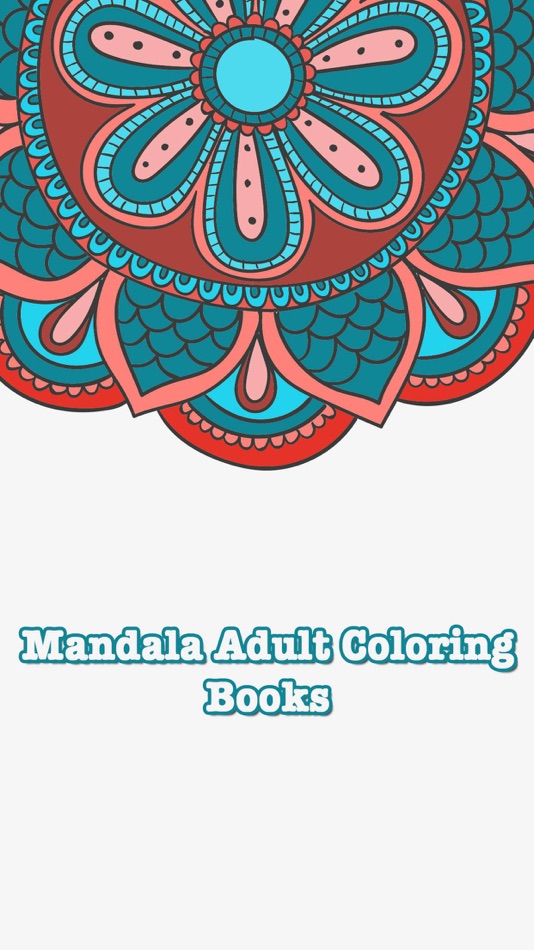 #1. Coloring Books Mandala Adult Games For Relax (iOS) Göre: pisan kemthong