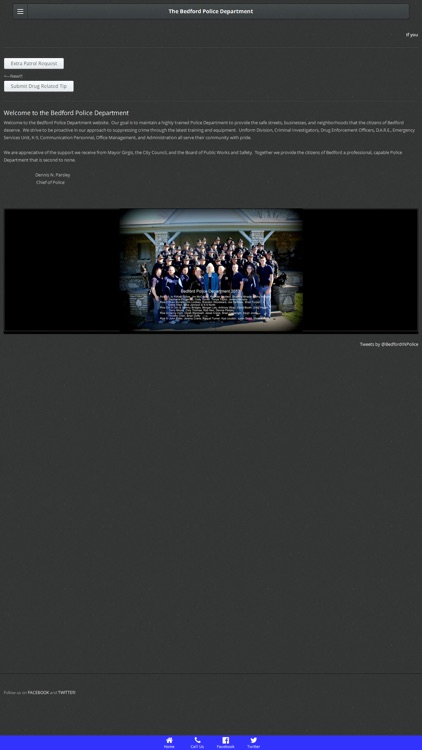 The Bedford Police Department